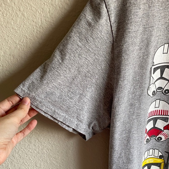 Men’s Gray Star Wars Clone Trooper TShirt - Picture 9 of 9